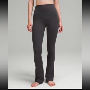 NWT - Lululemon Align Mini-Flare Pant Regular Charcoal Leggings